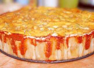 Pastel de macarrones