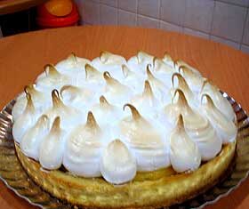 Pie de naranja y chocolate Pie de naranja y chocolate