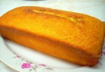 Queque de limón y miel