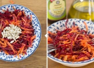 Ensalada Primaveral de Remolacha y Zanahoria Crudité Ensalada Primaveral de Remolacha y Zanahoria