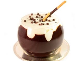 Crema de CHOCOLATE con YOGURT griego