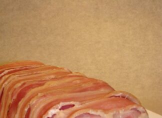 Pastel de pollo con bacon