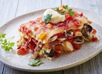 Lasaña de MARISCOS, ¡Deliciosa!