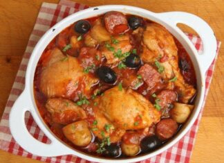 Estofado de Pollo Casero