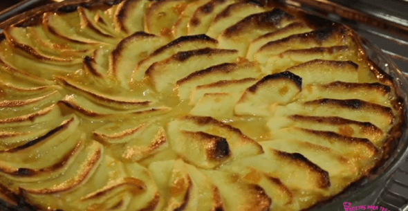 Preparar Tarta de Manzana con Crema Pastelera