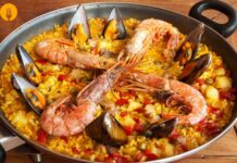 Cómo preparar paella, plato tradicional español