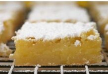 Postre, BOCADITOS DE LIMÓN