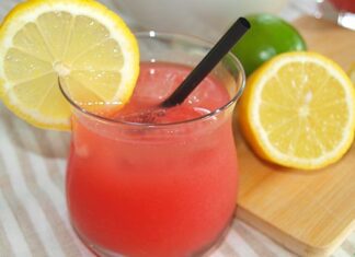 BEBIDAS REFRESCANTES: limonada de sandía y limón
