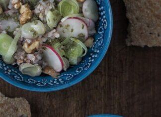 Recetas frescas para el verano: ENSALADA DE TRIGO SARRACENO Y HABAS