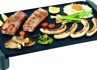 ¿Cómo elegir la mejor plancha para asar eléctrica? plancha-comida