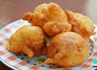 Buñuelos dulces para la merienda