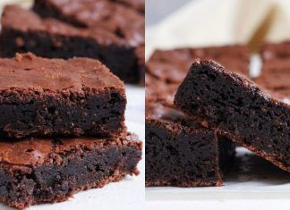 Receta de Brownie húmedo