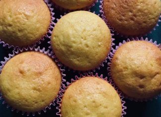 Receta de cupcake clásico de vainilla