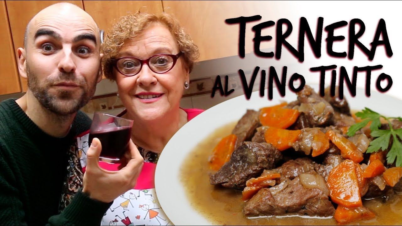 🥩 Receta de TERNERA AL VINO tinto 🍷 Fácil y con pocos ingredientes
